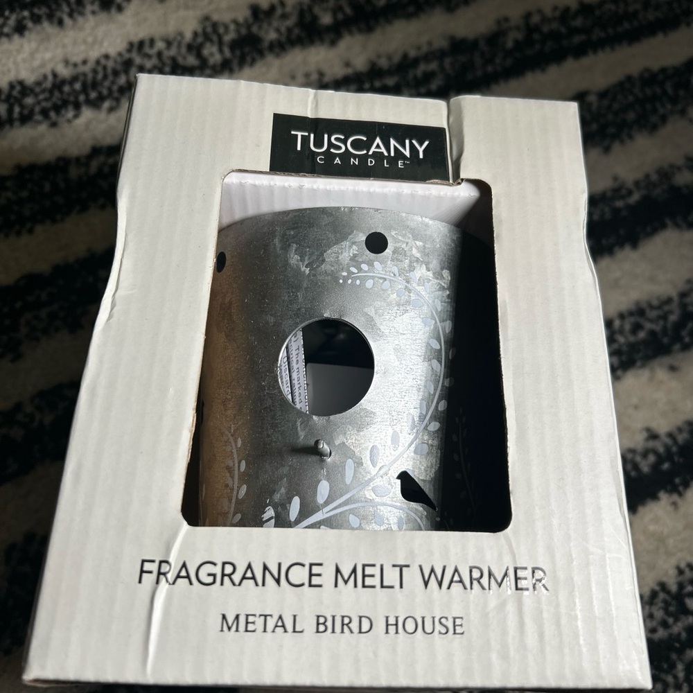 Tuscany Candle Silver Fragrance Melt Warmer